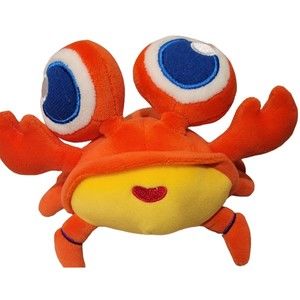 Plush Red Crab Island Heritage Honolulu Hawaii Stuffed Toy Plush